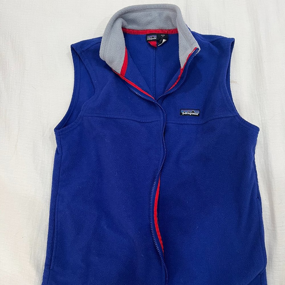 Patagonia Royal Blue Fleece Vest - Good Condition